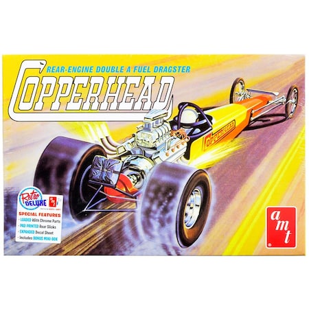 Time2Play Copperhead Rear Engine Double A Fuel Dragster Plastic Model Kit TI3477176